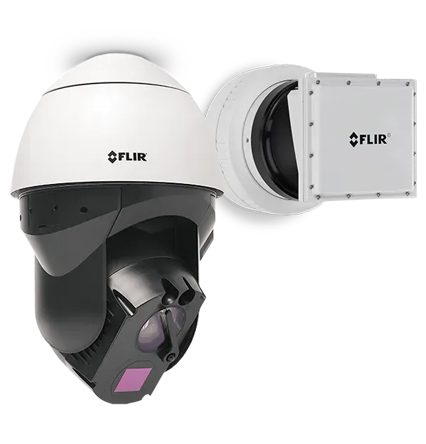 a flir elara camera against a white background