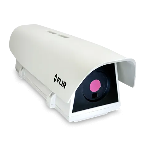 a flir a500f/a700f camera against a white background