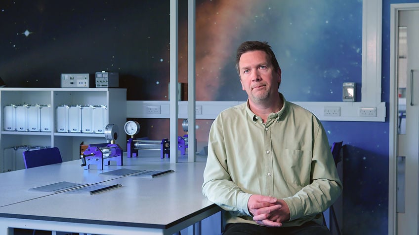 still image of Darren Baskill, Professor of Astronomy and Head of Outreach at the University of Sussex