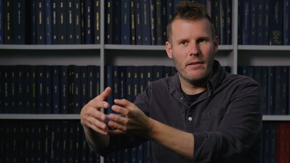 still image of Stephen Wilkins, Professor of Astronomy at the University of Sussex