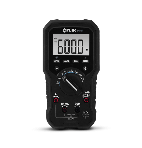 FLIR DM64 - MULTÍMETRO DIGITAL TRMS HVAC