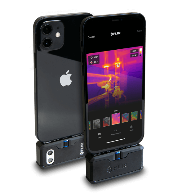 FLIR ONE Pro Thermal Camera for iOS iPhone - Advanced Tools