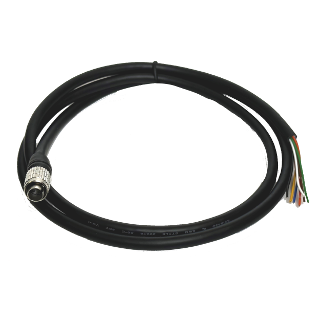 GPIO Cable with 8-pin Hirose HR25 Circular Connector