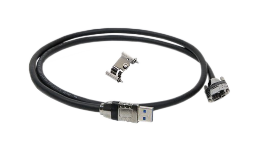 USB 3.1 Locking Cable (Cast Metal Connectors)