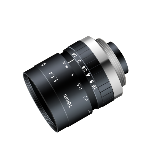 Azure 16 mm 2/3 inch 2 MP C-mount Lens