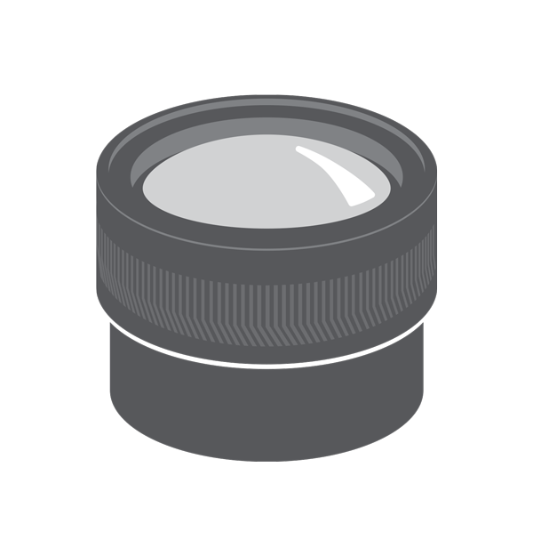 1x microscope, 3-5 µm, f/2.5 MWIR FPO Manual Bayonet Lens (4214995)