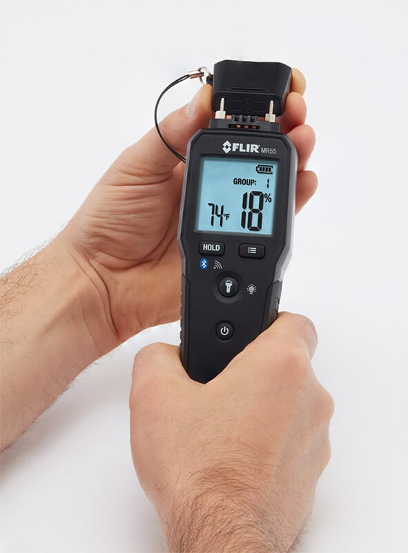 FLIR MR55 Pin Moisture Meter with Bluetooth | Teledyne FLIR FLIR MR55 Pin Moisture Meter with Bluetooth | Teledyne FLIR