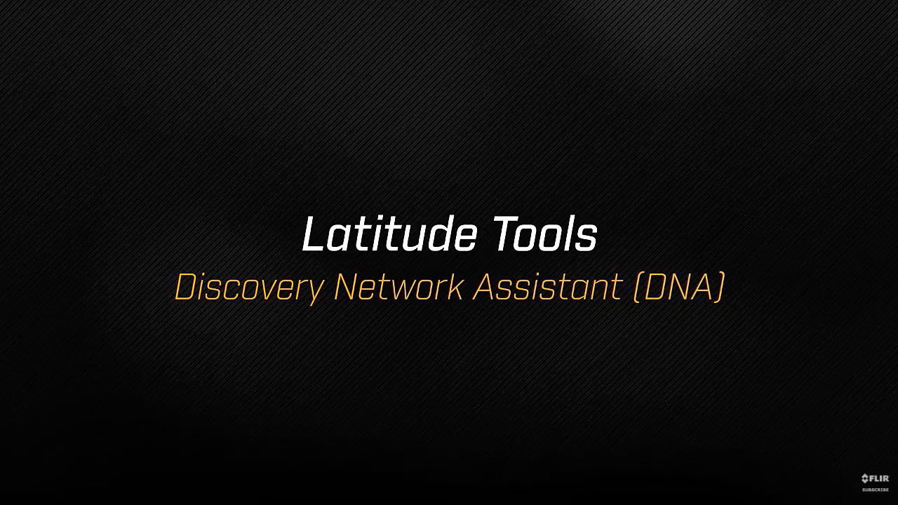 Tools & Features - Discovery Network Assistant (DNA)