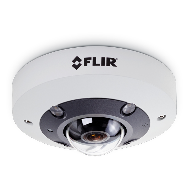 Teledyne FLIR CM-6412-H2-IA Caméra Dôme 12MP Quasar Premium Fisheye IA HDR IP66/IK10